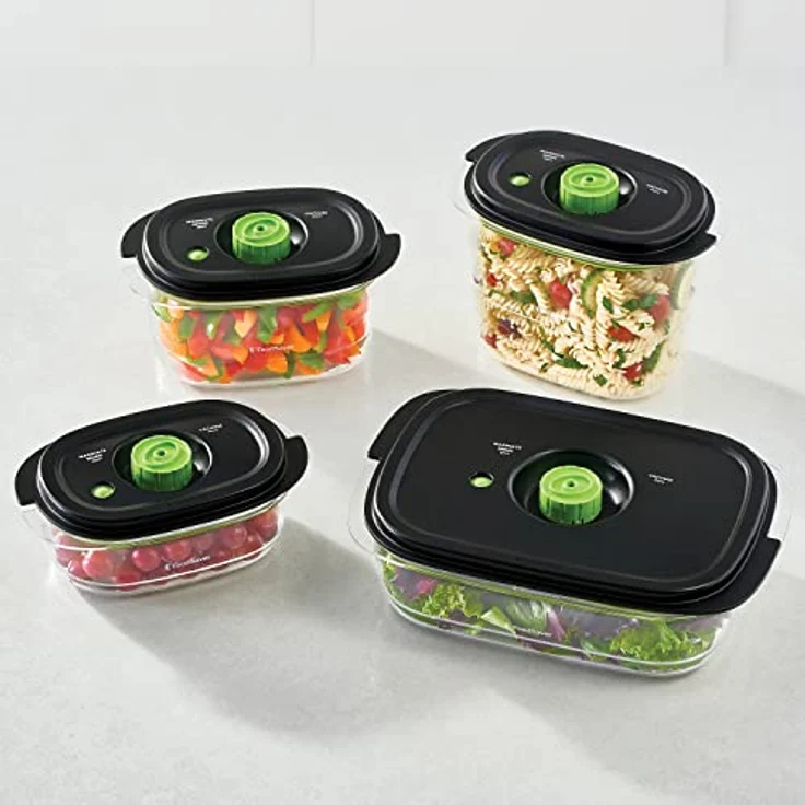 FoodSaver Preserve & Marinate Vakuumbehälter auslaufsicher spülmaschinenfest luftdichter BPA-freier – Bild 10