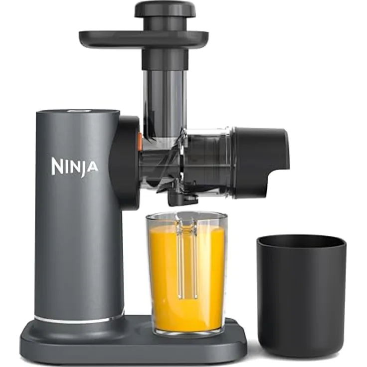 Ninja Kaltpresse-Entsafter für frische Säfte und Wellness-Shots, Grau JC151EU