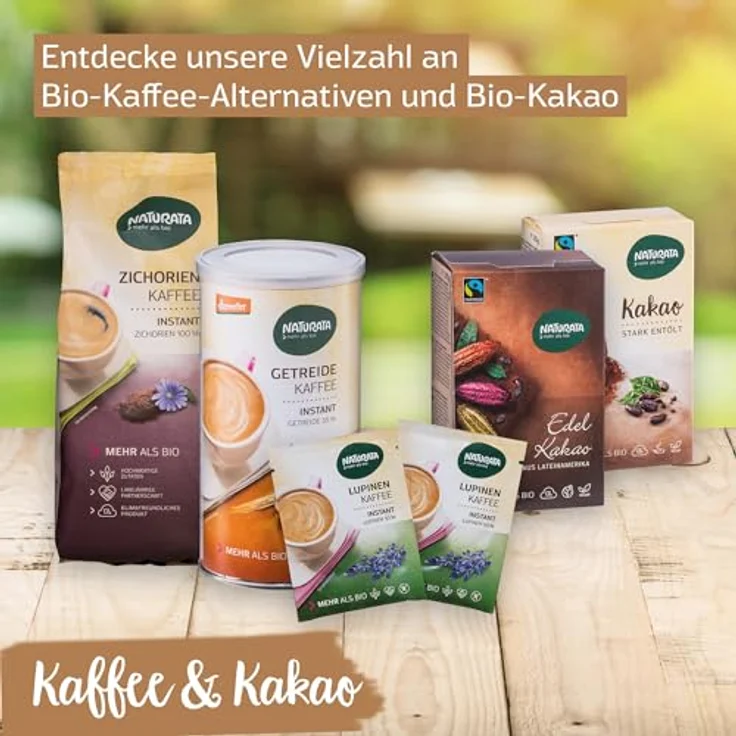 Naturata Zichorienkaffee zum Filtern Nachfüllbeutel 500g – Bild 4