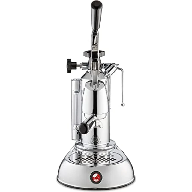 LA PAVONI Stradivari Europiccola Lusso, Kunststoffgriff (LPLSTL01EU) inkl. Mocambo Kaffeeprobierpaket (4 x 250g) Kaffeebohnen – Bild 2