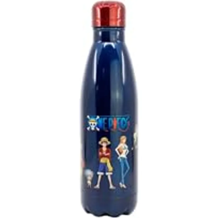 One Piece Edelstahl Trinkflasche 780ml, auslaufsicher und minimalistisches Design