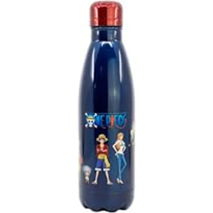 One Piece Edelstahl Trinkflasche 780ml, auslaufsicher und minimalistisches Design – Bild 1