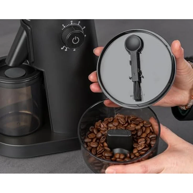 Rommelsbacher EKM 600, Elektrische Kaffeemühle mit präziser Mahlgradeinstellung – Bild 7