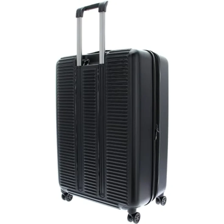 Mandarina Duck TANK CASE - TROLLEY L EXP Black (Schwarz) 51 x 75 x 31/34 (LxHxB) - Großer erweiterbarer Hartschalen-Koffer mit TSA-Zahlenschloss – Bild 4