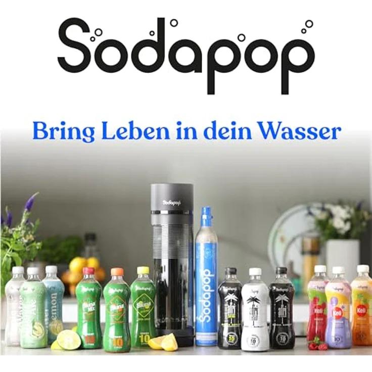 SODAPOP Reinigungstabletten 20 Stück, für Glas-, PET-, Aluminium- und Edelstahlflaschen, schnelle Reinigung durch Aktivsauerstoff, lebensmittelecht, hergestellt in Deutschland – Bild 4