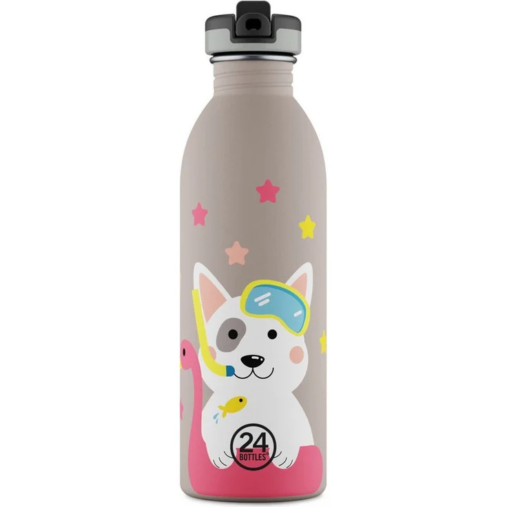 24 Bottles Urban Bottle Kids, leichte Edelstahl-Trinkflasche mit Thermohülle – Bild 1