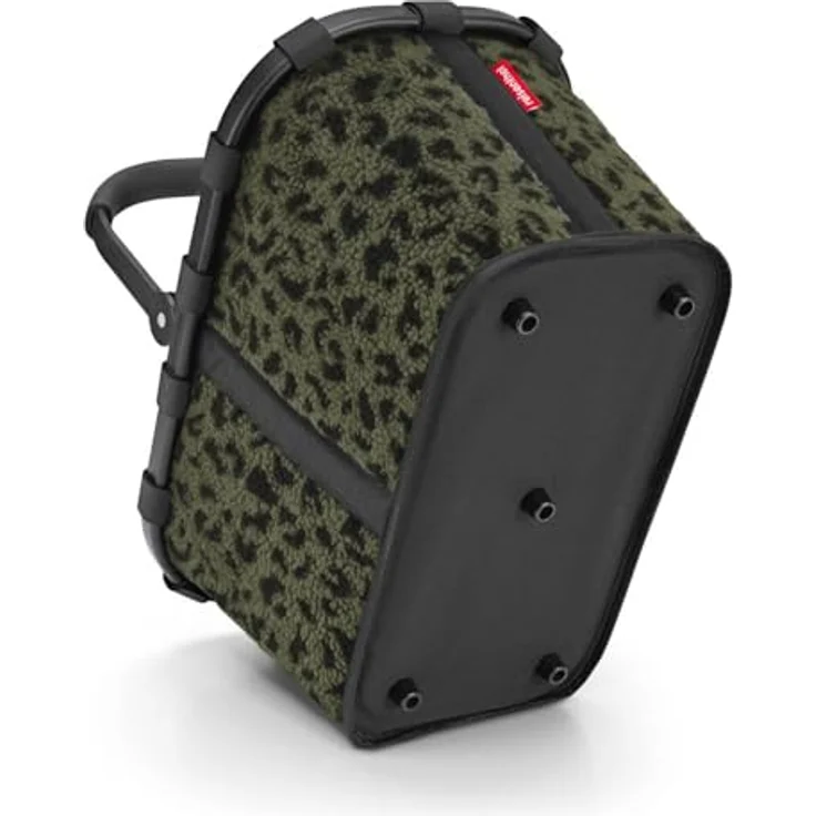 reisenthel Carrybag Shopper Tasche, Einkaufshilfe mit stabilem Aluminiumrahmen, 48 cm, 22 l, Grün – Bild 3