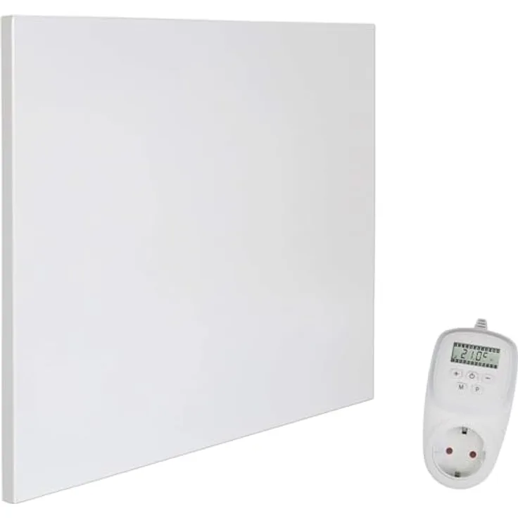 VIESTA® TH12 WIFI, Infrarot Wandheizung 400W mit Thermostat, Fernbedienung & WiFi Steuerung, Carbon Crystal Technologie, App steuerbar
