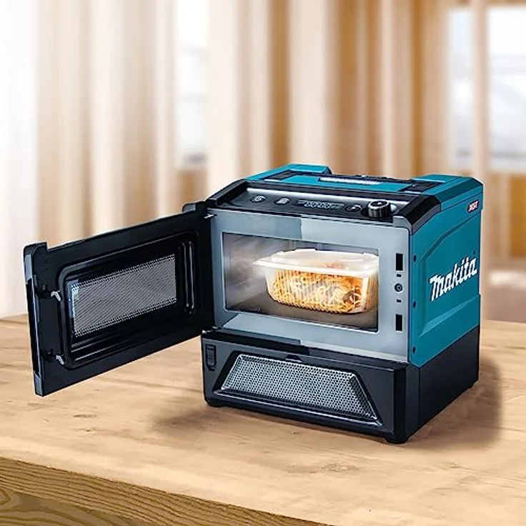 Makita MW001GZ Akku-Mikrowelle 40V max. 350/500 W, 8 l (ohne Akku, ohne Ladegerät) – Bild 5