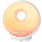 PHILIPS HF3654/01 SmartSleep Lichtwecker mit Sonnenaufgangs- und Sonnenuntergangssimulation, 18 Watt, inklusive RelaxBreathe und verschiedenen Soundoptionen