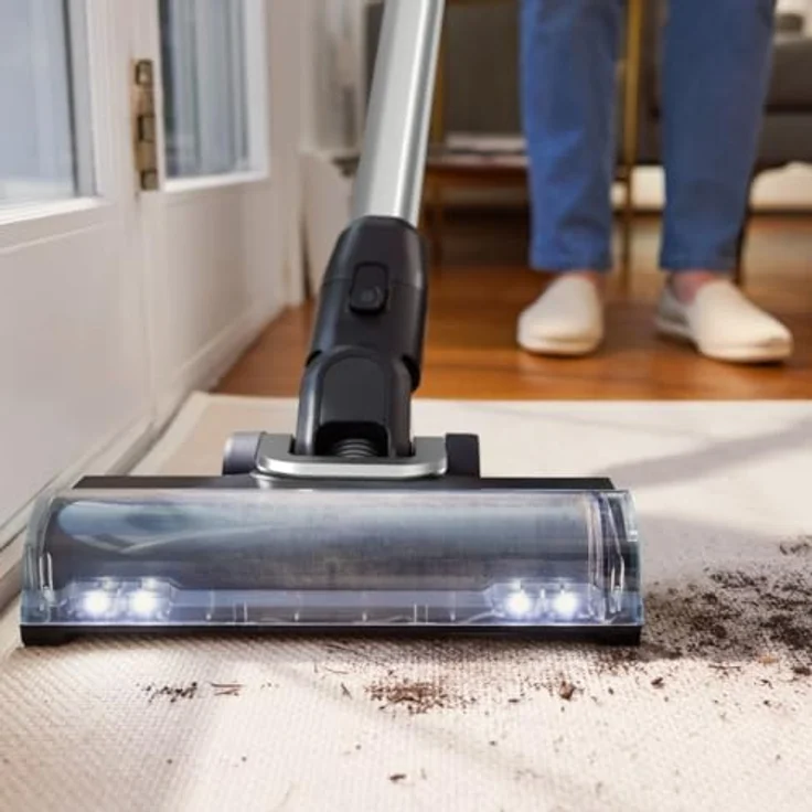 Black+Decker POWERSERIES Premier BSV520BRP-QW, Akku-Staubsauger für Haustiere mit 18V, Zyklonfiltration und Anti-Tangle-Beater Bar, Silber – Bild 2