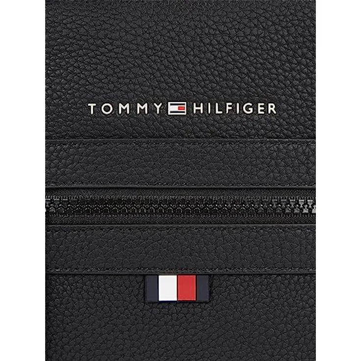 Tommy Hilfiger Essential Umhängetasche, 17.5 cm x 7 cm x 21.5 cm, schwarz, 100% Polyurethan – Bild 5