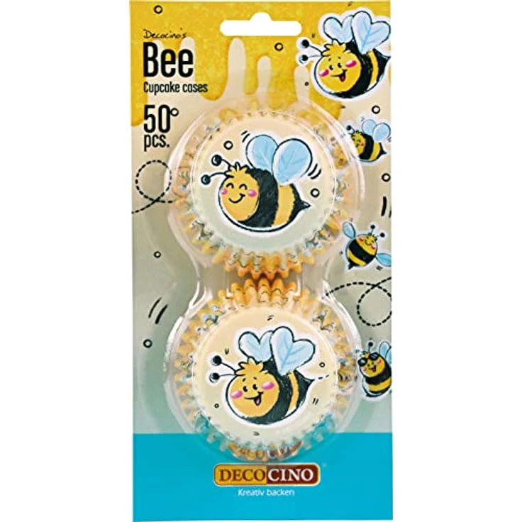 Muffinförmchen Bee 50 Stück – Bild 2