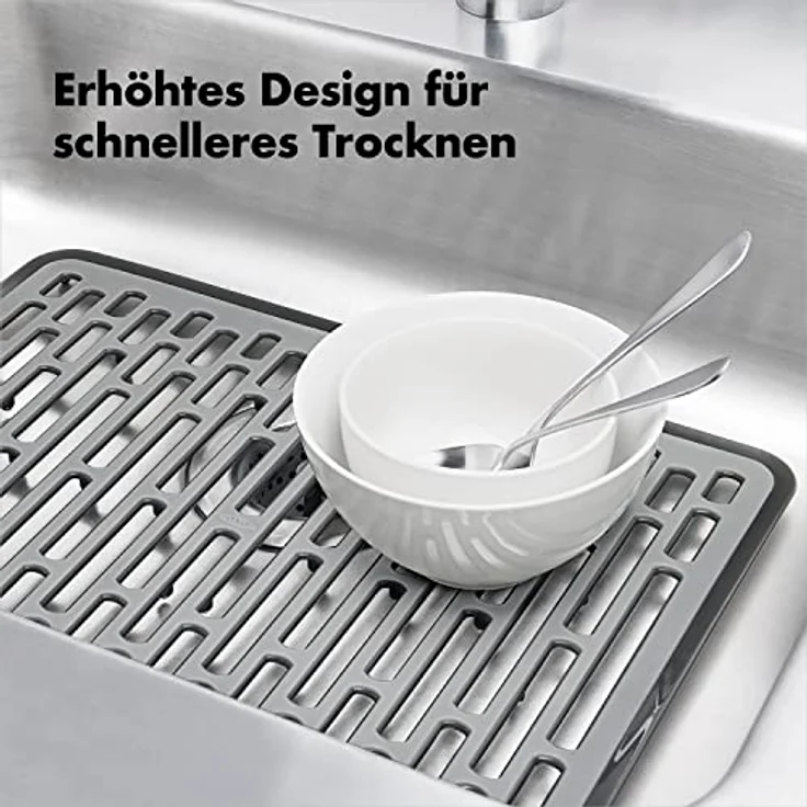 OXO Good Grips Silikon Spülbeckenmatte, 32,4 x 41cm – Bild 4