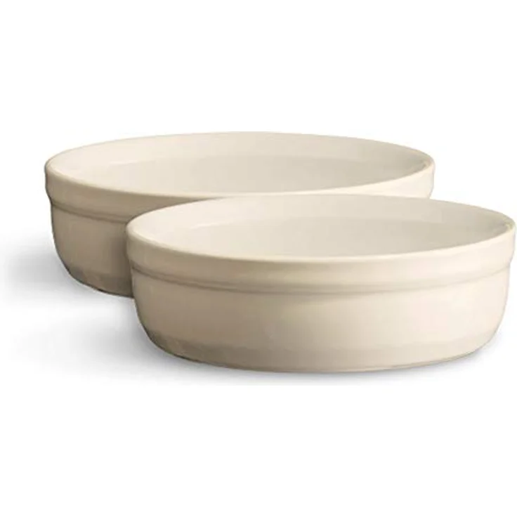 Emile Henry Crème Brûlée Ramekin Dish, Lehm, 2er-Set – Bild 2