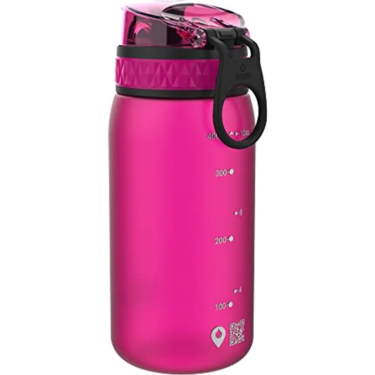 Ion8 Auslaufsichere Kinder Trinkflasche, BPA-frei, Rosa – Bild 5
