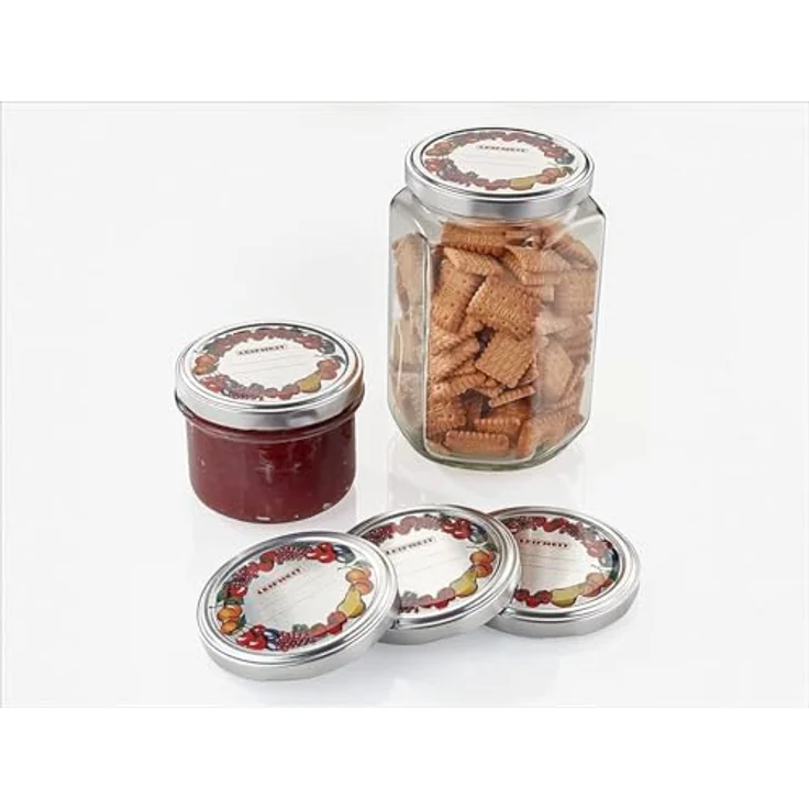 Leifheit Ersatzdeckel 10er-Set, für Glasmündungen Ø 82mm, passend für Leifheit Sturzglas 235ml Art. Nr. 3178 | Leifheit Sechskantglas 770ml Art. Nr. 3211 – Bild 3