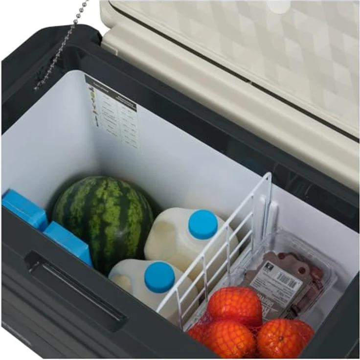 Eurom Fred, Kühlbox (40 l) mit Kühl- und Gefrierfunktion, USB-Anschluss, Auto-/Boot-Adapter, energiesparendem ECO-Modus – Bild 4