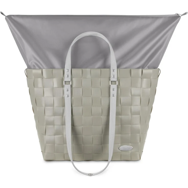normani Einkaufskorb mit erweiterbarem Volumen, 25 l, leichter Kunststoff, wasserabweisend, Badetasche Strandtasche