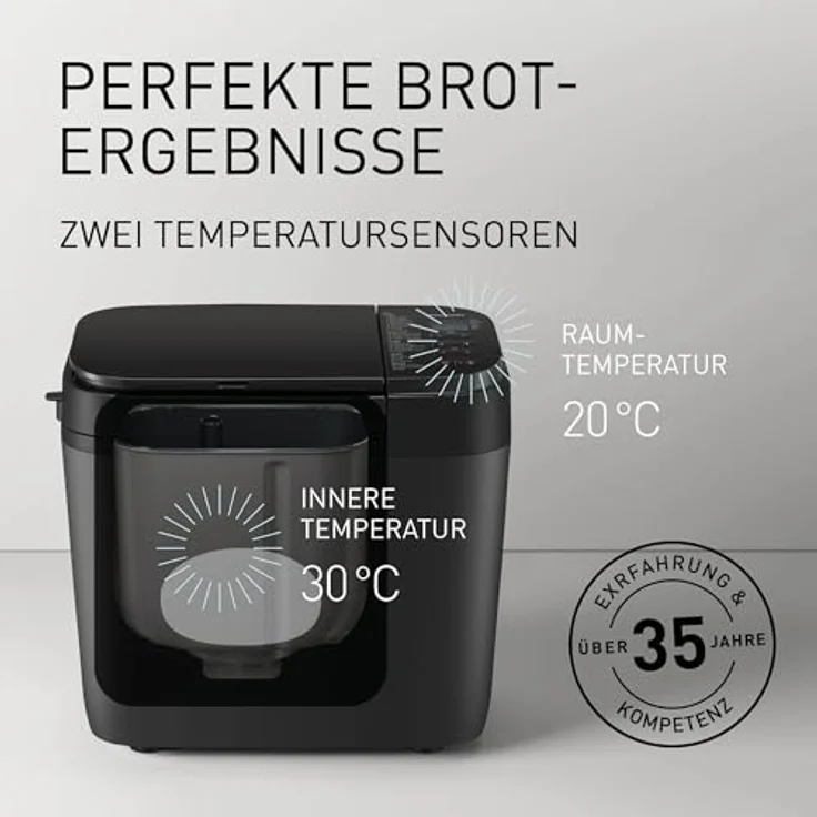 Panasonic SD-R2530 Brotbackautomat, 30 Programme, Timer, schwarz – Bild 6