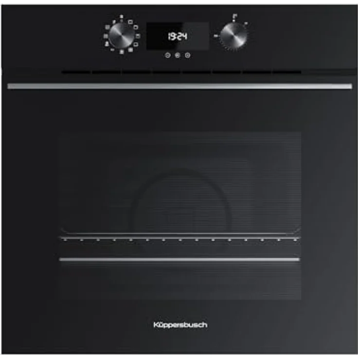 KÜPPERSBUSCH BP 6200.0 S1 Pyrolyse Backofen Schwarz, 9 Backofenfunktionen, inkl. Teleskop-Teilauszug – Bild 1