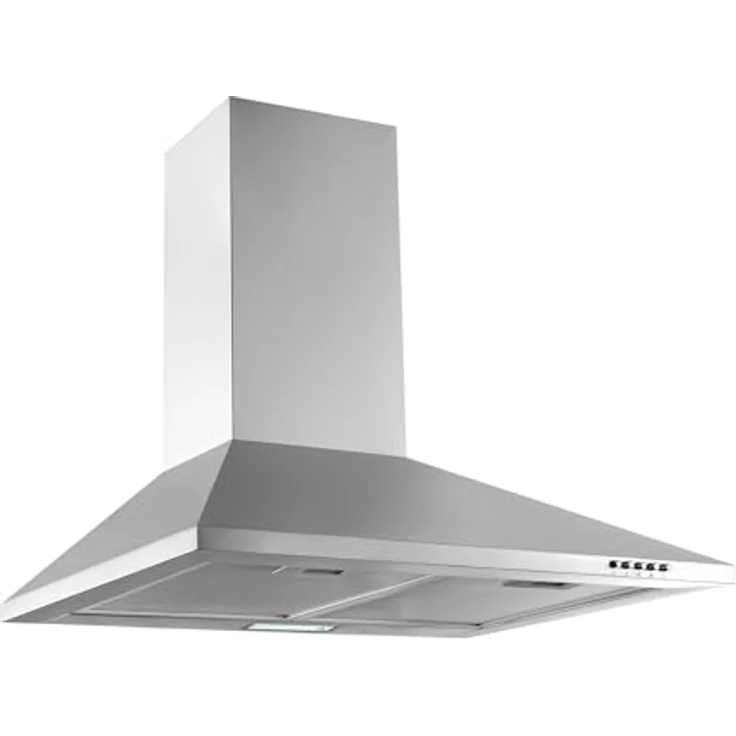 Respekta CH 22058 IX-B Wandhaube, B, Abluft und Umluft, Wand- oder Schrankmontage, Breite 60 cm, 3 Gebläsestufen – Bild 2