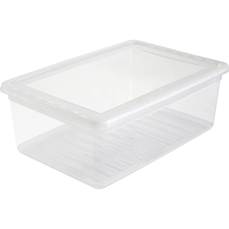 keeeper Aufbewahrungsbox mit Air Control System, 39 x 26,5 x 14 cm, 11 l, Bea, Transparent – Bild 1