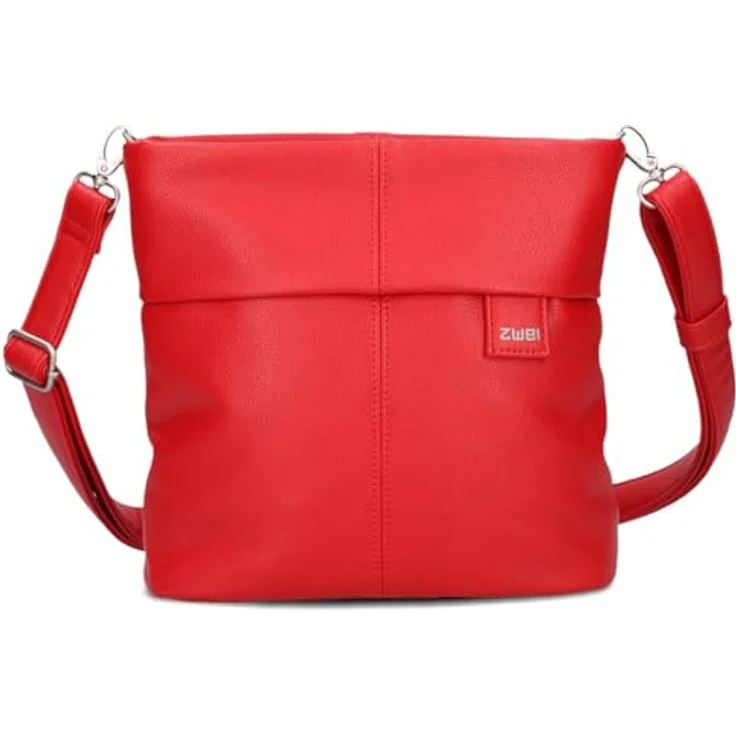 Zwei Umhängetasche Mademoiselle M8 - Schultertasche 25 cm (cherry) – Bild 3