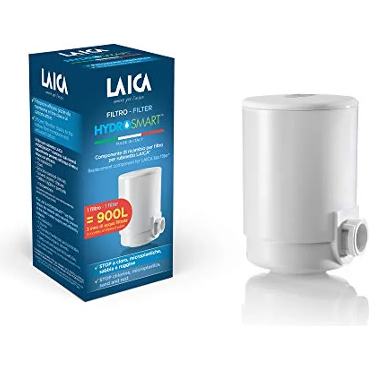 Laica Intelligentes HYDROSMART Filtersystem, weiß