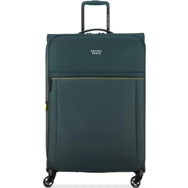 DELSEY Paris Trolley Kiefer L EXT., Trolley Case mit TSA-Schloss und SECURITECH2-Verschlusssystem, 2 Räder für einfaches Verschieben