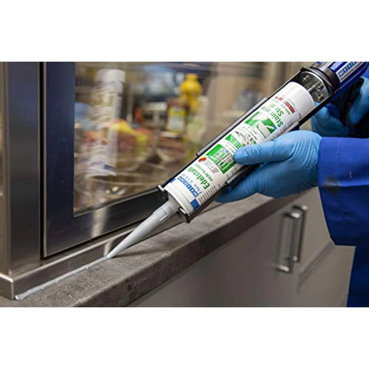 WEICON Flex 310 M Edelstahl 310 ml elastischer Klebstoff auf MS-Polymer-Basis 310 ml – Bild 2