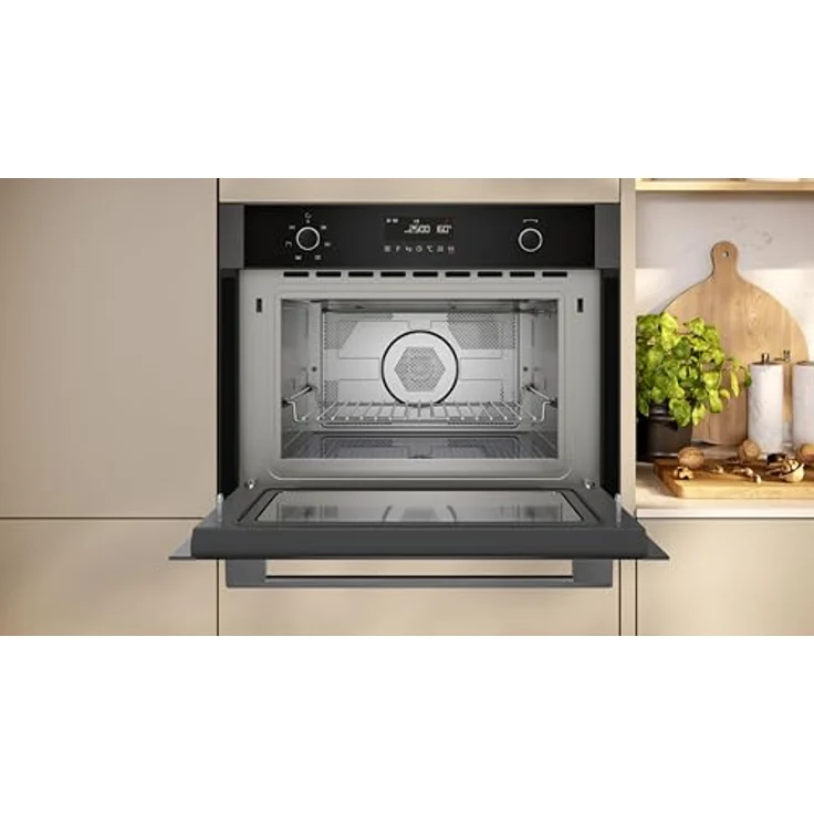 NEFF Mikrowelle C1AMG84G1, 44 l, Heißluft, Grillfunktion, Easy Clean, Graphite-Grey Edition – Bild 3