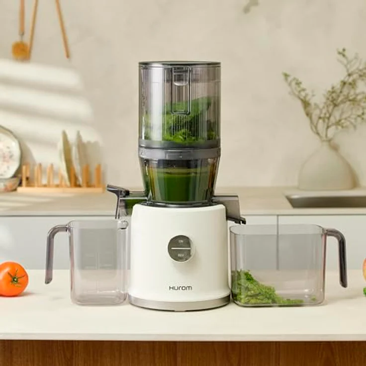 Hurom H80-ST, Slow Juicer mit 2,2 Liter Einfüllkammer und innovativer Slow-Juicing-Technologie – Bild 4