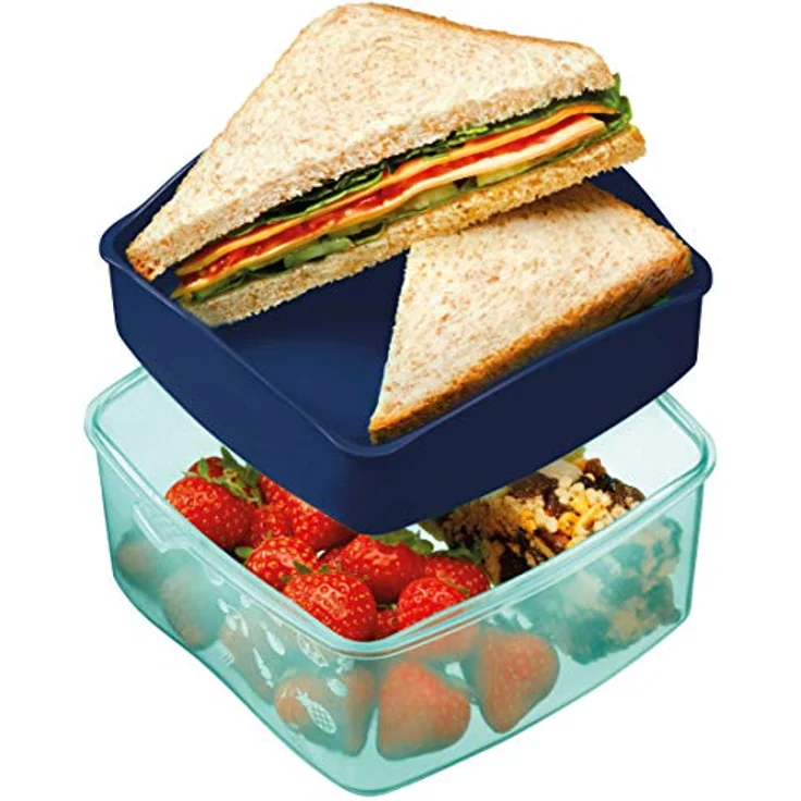 Maped PICNIK - Lunch-Box, Brot-Dose, Frühstücks-Dose ORIGINS KIDS - blau – Bild 4