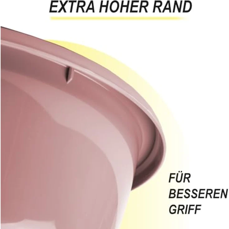 PROhome Rührschüssel im ( 2 x 5er ) Set, Teigschüsseln, 10er-pack Kunststoff Mixing Bowl Set ( 0,7L - 6L ), Stapelbare Salatschüssel Servierschalen für Küche, lebensmittelecht & mikrowellengeeignet – Bild 5
