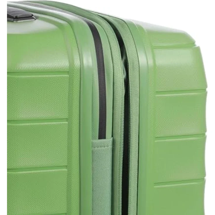 Travelite mooby 4 Rollen Trolley M, 66 cm mit Dehnfalte, grün, 100% Polypropylen – Bild 5
