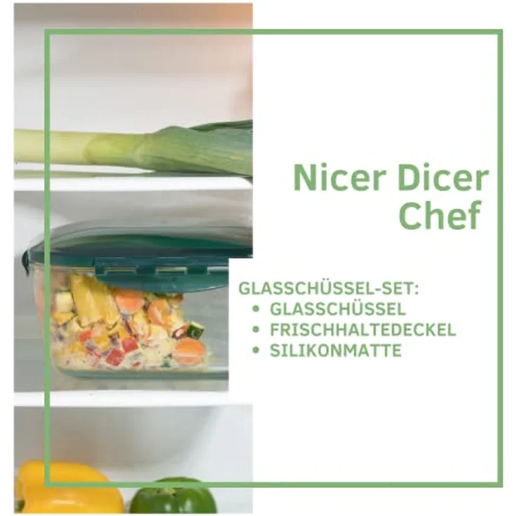 Genius Nicer Dicer Chef Zubehörset 3-tlg. – Bild 3