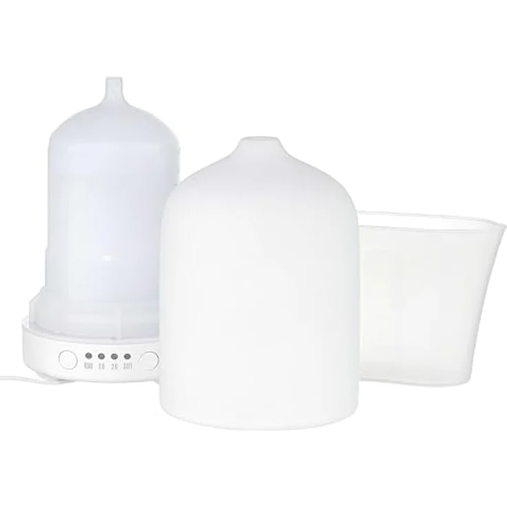 BUTLERS Diffuser CLOUD NINE Aroma Diffuser Höhe 16cm, mit integrierter Timer Funktion und 7 LED-Farben – Bild 7