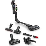 Bosch Akku-Staubsauger Unlimited 10 BKS1041RHF, beutellos, Laufzeit bis zu 80 min. max, umfangreiches Zubehör, schwarz/Powder Rose