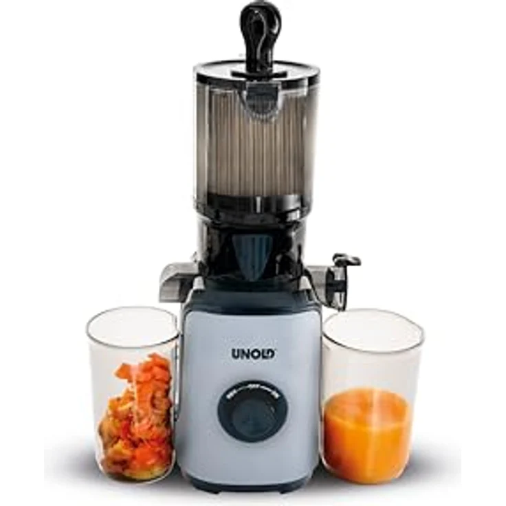 Unold 78275 Slow Juicer Sam, Entsafter mit 300W Motor, 110 mm Einfüllöffnung, Leicht zu Reinigen – Bild 1