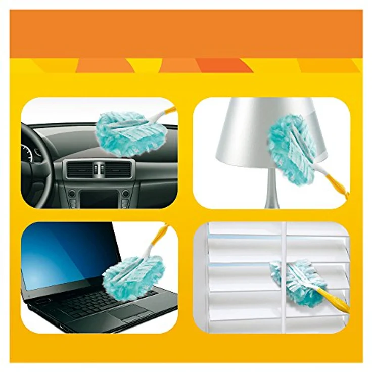 Swiffer Staubmagnet Set (1 Griff und 3 Staubmagnet Tücher), 3 Stück – Bild 3