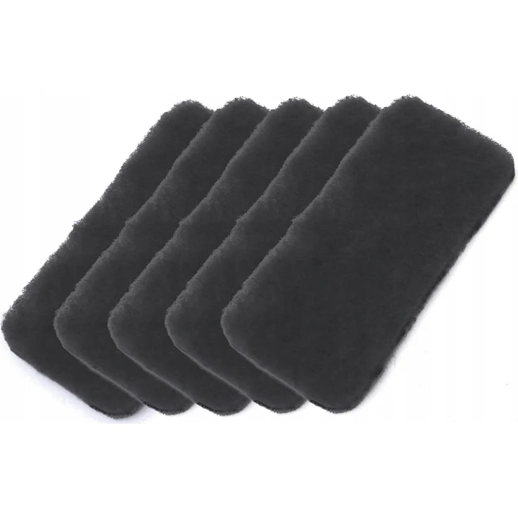 Practic Kohlefilter 5er-Pack für Bini-Behälter 35 l/25 l/6 l/4,5 l, effektive Geruchsneutralisierung mit Aktivkohle – Bild 1