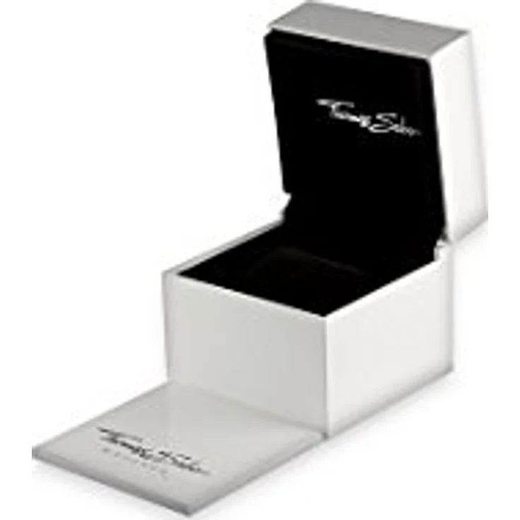 Thomas Sabo Herren Armbanduhr Rebel Icon Totenkopf Analog Quarz Leder WA0210-218-203-43 MM – Bild 3