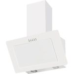 PKM S22-60BWPYL Dunstabzugshaube 60cm, Wandhaube mit Randabsaugung, LED Beleuchtung, Abluft/Umluft, weiß