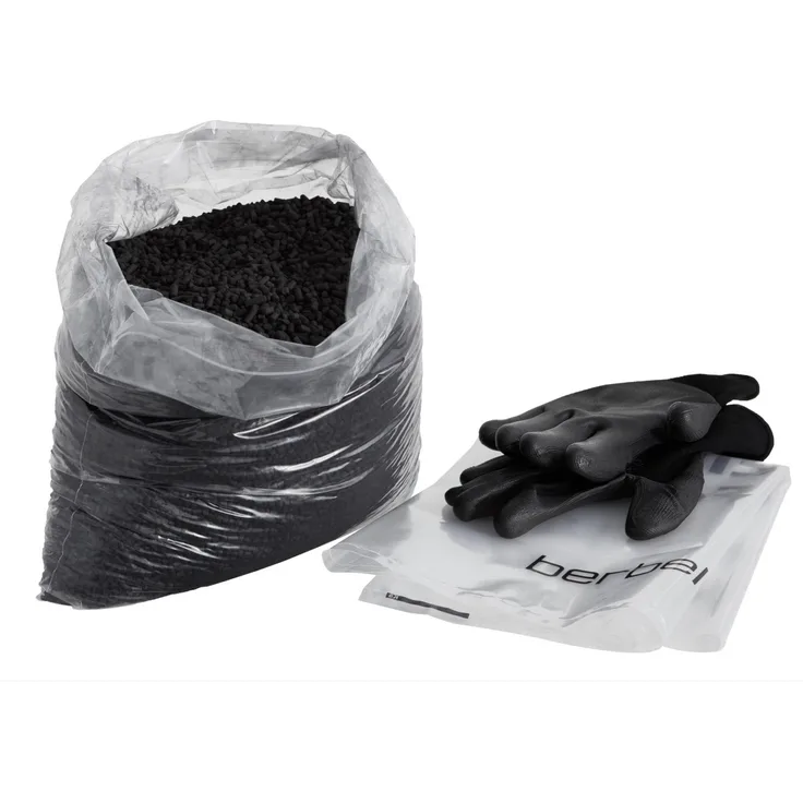 berbel Nachfüllpack Spezialkohle 'Fisch' 2,5 kg für BUF 125 DL Dunstabzugshauben-Zubehör, optimiert zur Beseitigung von Fischgerüchen