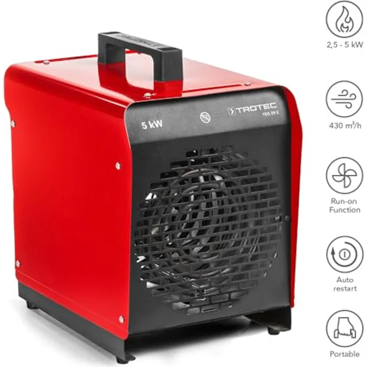 Trotec TDS 29 E, Heizgerät – Bild 2