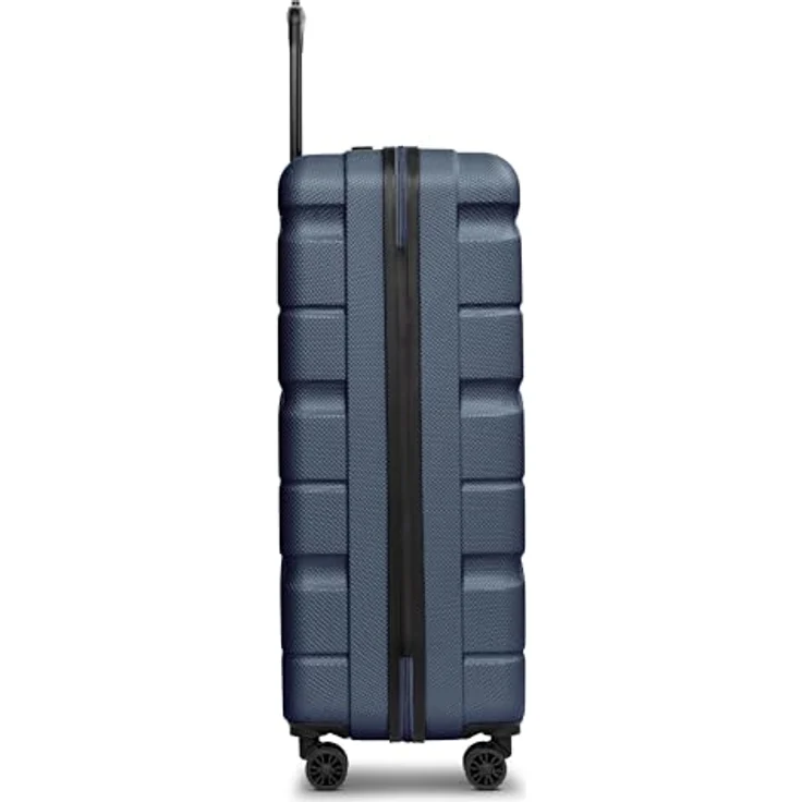 Franky Munich 4.0 Koffer groß | Hartschalen Trolley mit 4 Rollen, Kreuzpackgurt, arretierbarer Griff, Wäschefach und TSA-Zahlenschloss | 51 cm x 30 cm x 76 cm - 105l – Bild 4