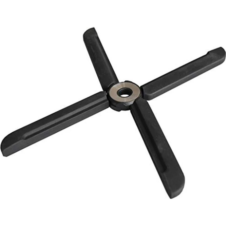 Wedo 206300101 Design Topfuntersetzer, Aufklappbar, für Töpfe bis Ø 25 cm, hitzebeständig bis 230 °C 22 x 3 x 1 cm, Silikon, gebürsteter Edelstahlring, Schwarz – Bild 3