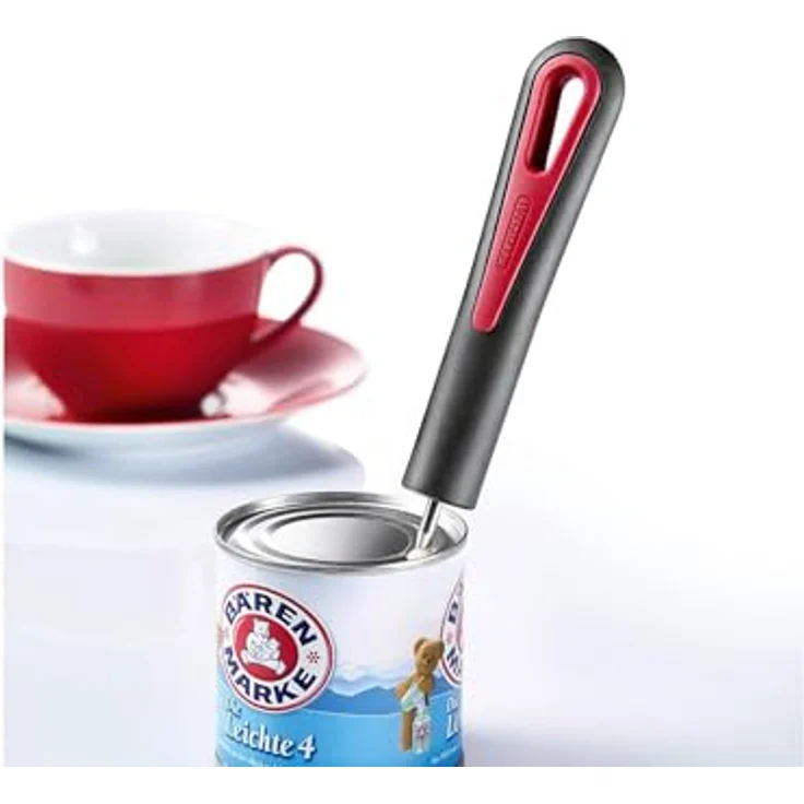Westmark Dosenlocher, Länge: 14 cm, Kunststoff-Rostfreier Edelstahl, Gallant, Schwarz-Rot, 29102270 – Bild 2