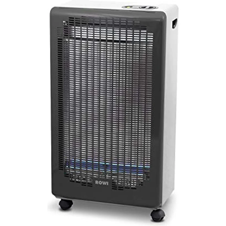 ROWI Gasheizofen Blue Flame 4200 W mit Sauerstoffmangelsicherung, mobiler Heizstrahler mit zwei Heizstufen – Bild 2